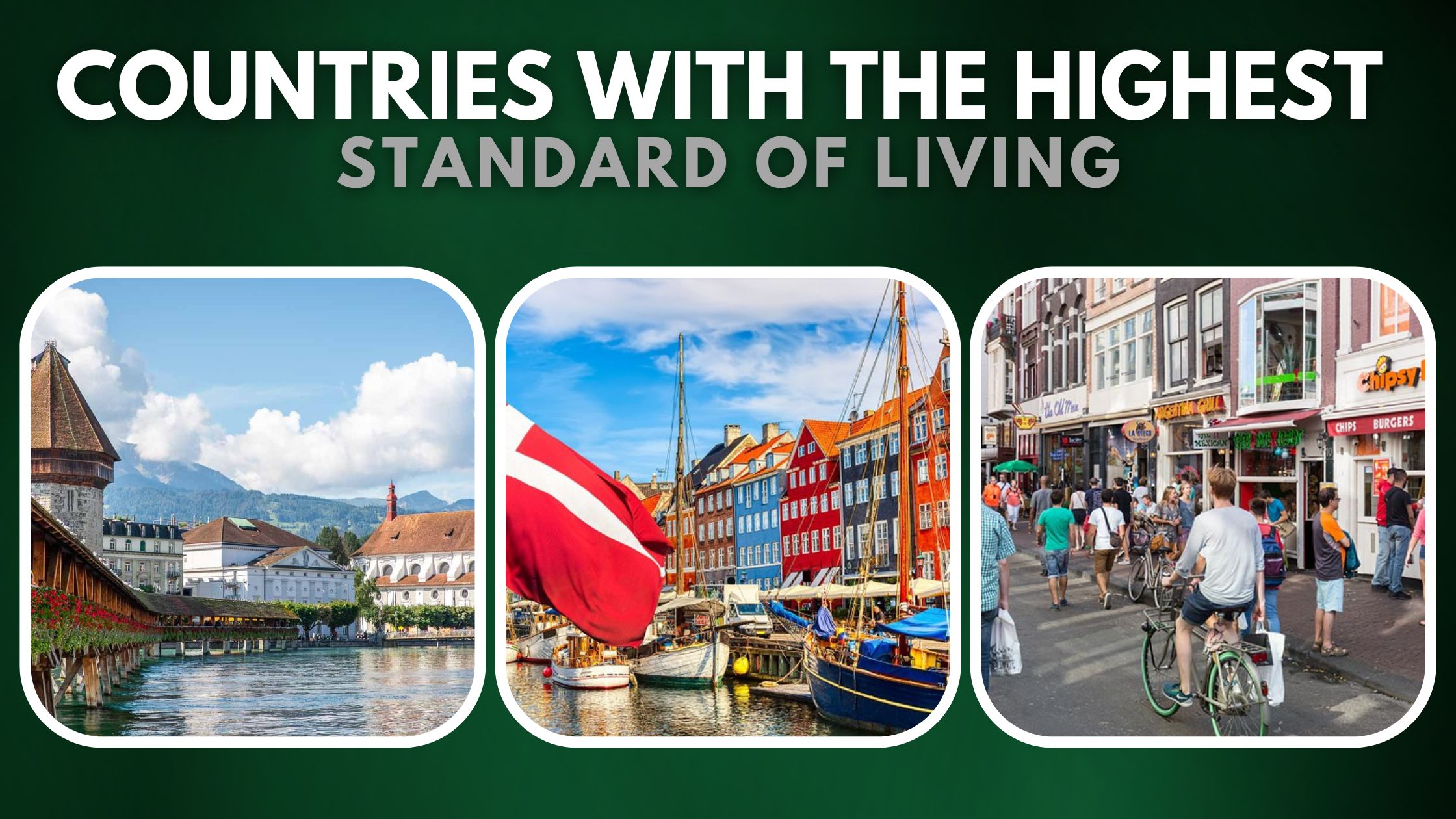 10 Countries with the Highest Standard of Living in 2023 Công ty Cổ